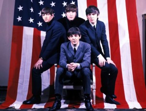 beatles america flag