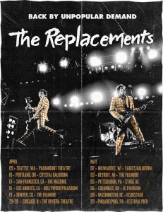 replacements 2015 tour poster