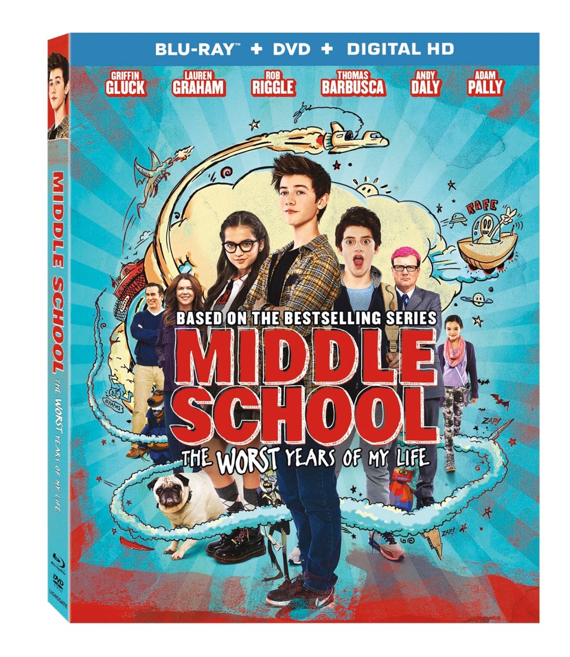 Middle School The Worst Years Of My Life (Blu-ray)